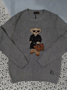 Polo Ralph Lauren Bear Knit Sweater